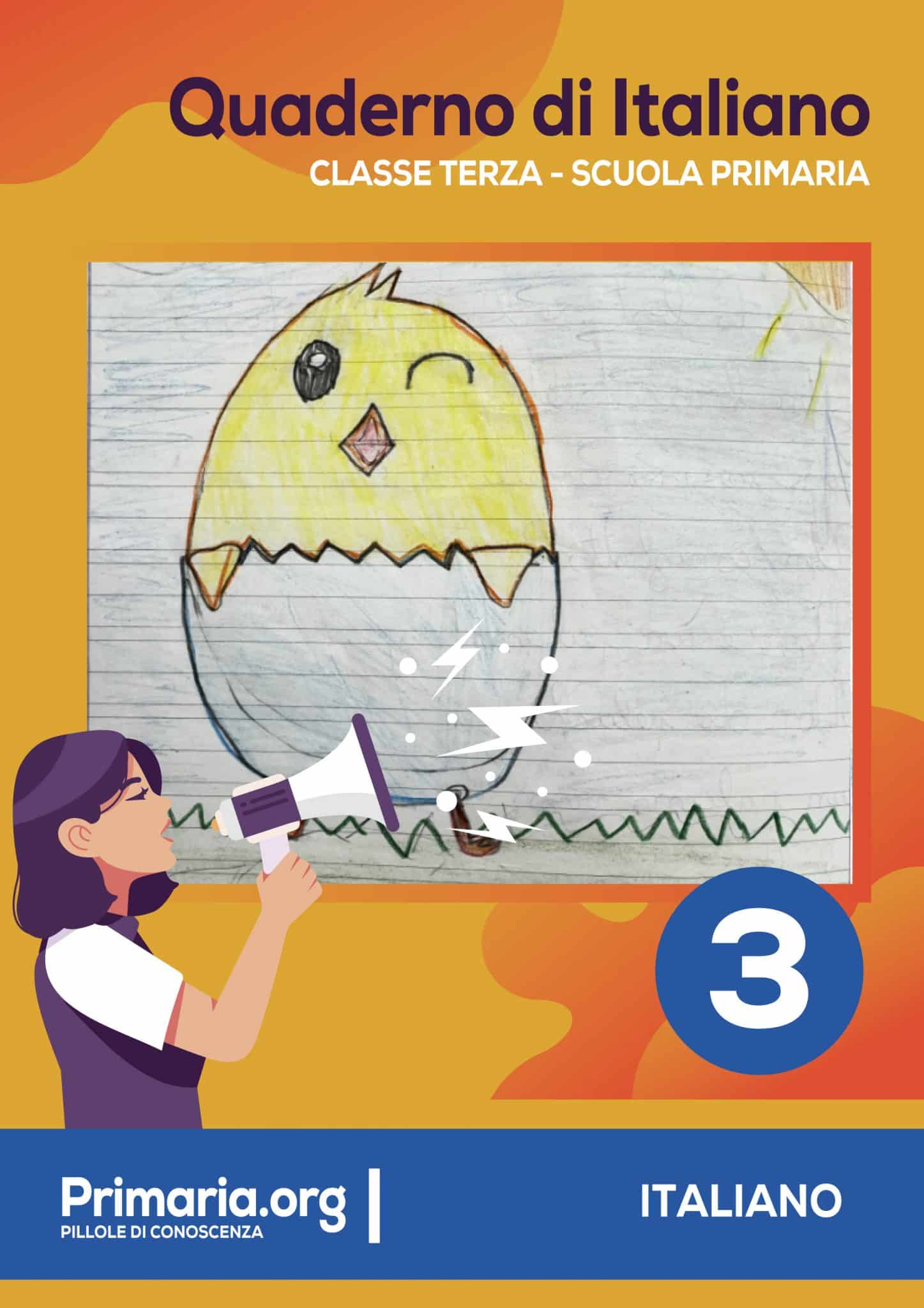 Quaderno di italiano Classe Terza Scuola Primaria