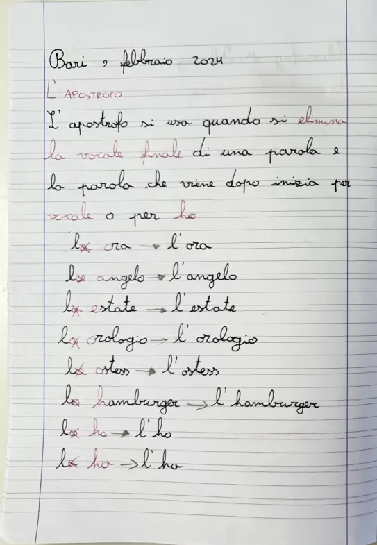 Quaderno di Italiano classe terza Scuola Primaria - PDF - immagine 5