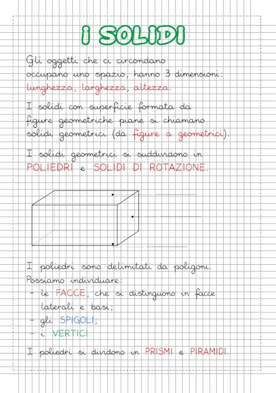 Quaderno di Geometria Classe Quinta Scuola Primaria - PDF - immagine 9