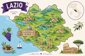 lazio geografia